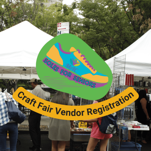 People shopping at a craft fair