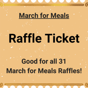 March for Meals Raffle Ticket